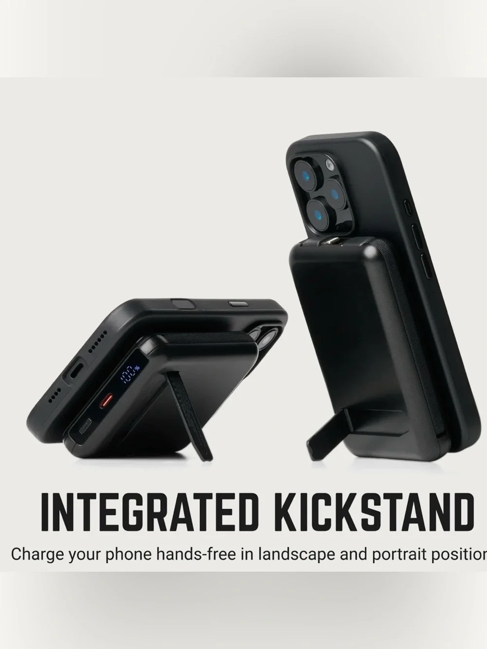 RIDGE POWER BANK • MAGSAFE ‘MATTE BLACK’